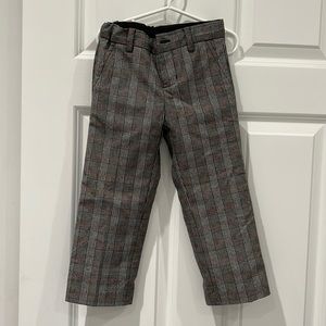 Janie and Jack boys plaid pants size 3